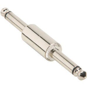 Rean NYS237 1/4" Mono Plug To 1/4" Mono Plug Adapter